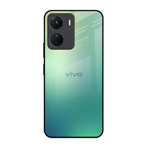 Dusty Green Vivo Y16 Glass Back Cover Online