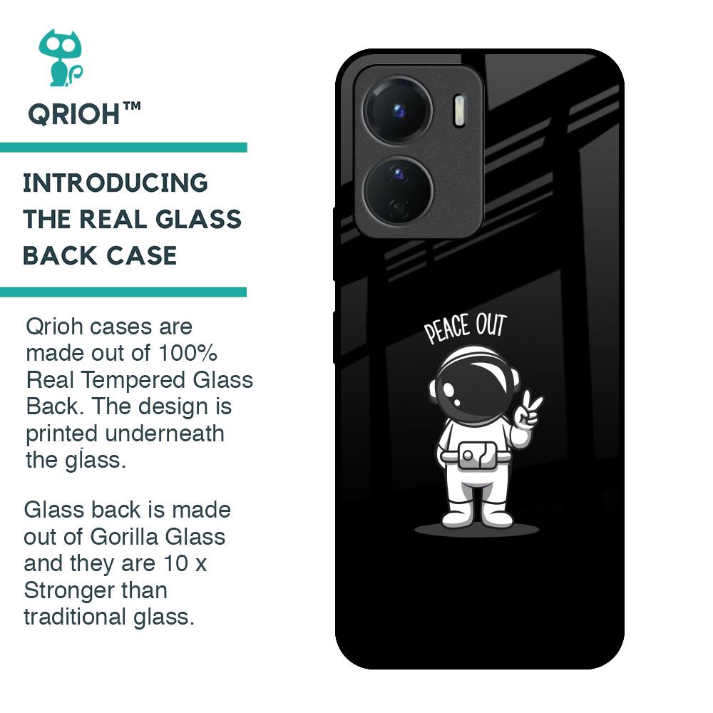 Peace Out Astro Glass Case for Vivo Y16