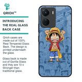 Chubby Anime Glass Case for Vivo Y16