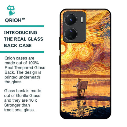 Sunset Vincent Glass Case for Vivo Y16