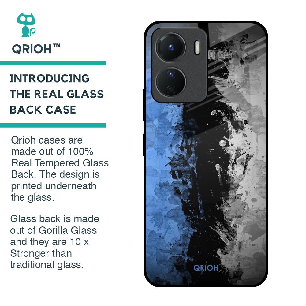 Dark Grunge Glass Case for Vivo Y16