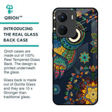 Owl Art Glass Case for Vivo Y16