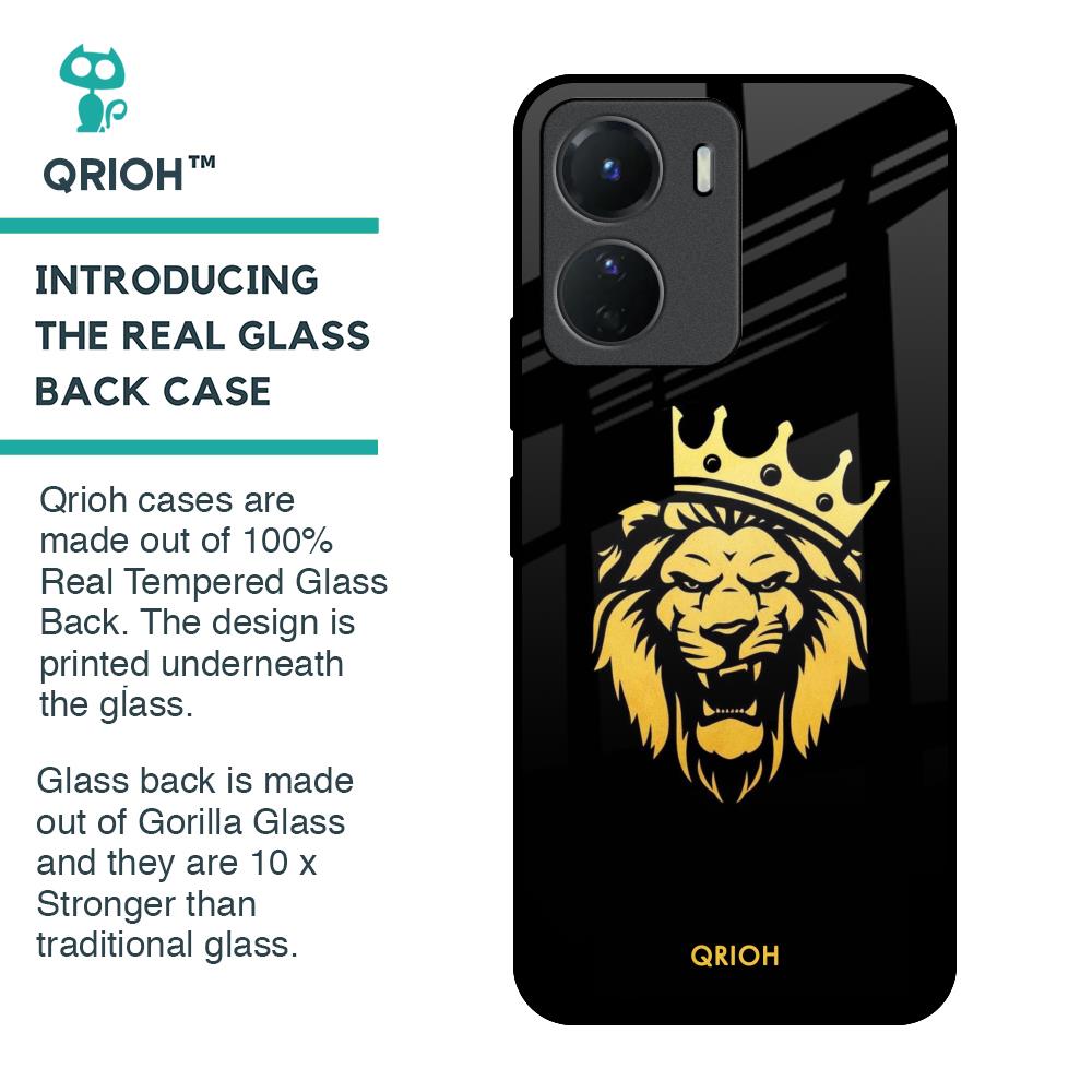 Lion The King Glass Case for Vivo Y16