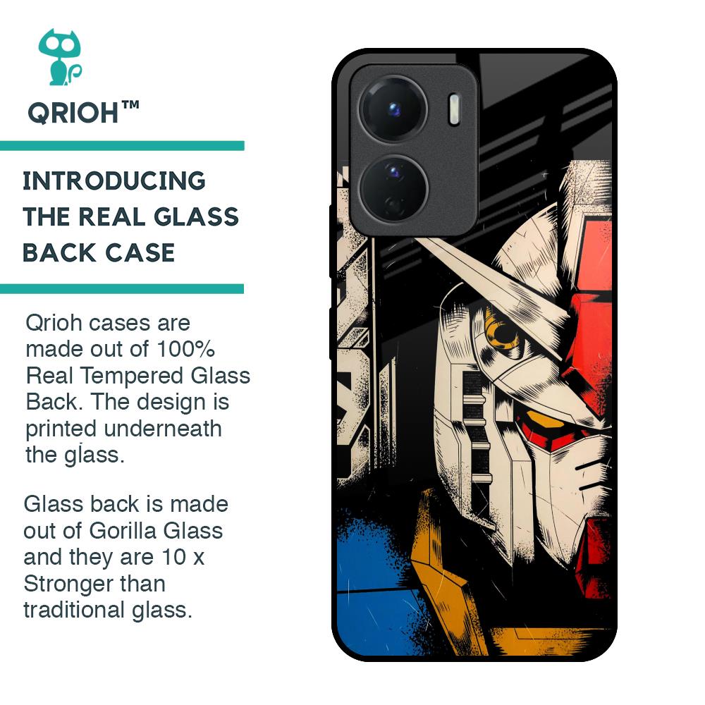 Transformer Art Glass Case for Vivo Y16