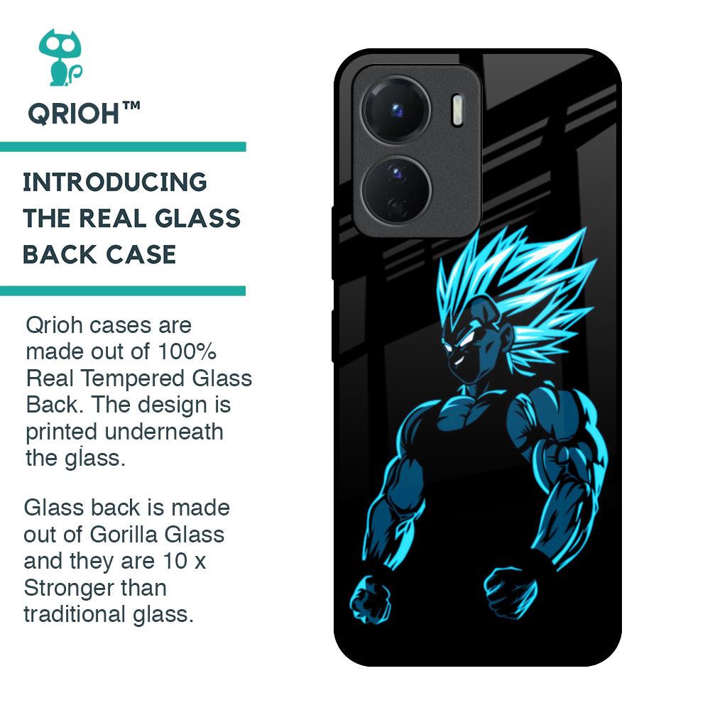 Pumped Up Anime Glass Case for Vivo Y16