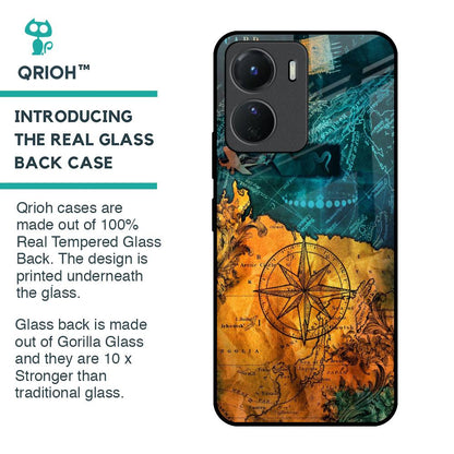 Architecture Map Glass Case for Vivo Y16