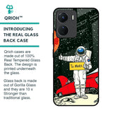 Astronaut on Mars Glass Case for Vivo Y16