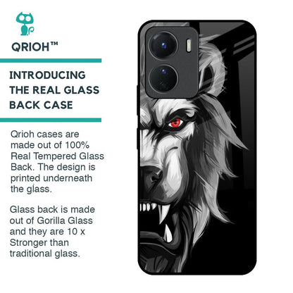 Wild Lion Glass Case for Vivo Y16