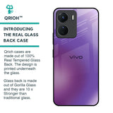 Ultraviolet Gradient Glass Case for Vivo Y16