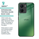 Green Grunge Texture Glass Case for Vivo Y16
