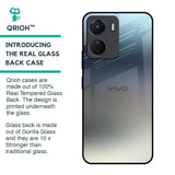 Tricolor Ombre Glass Case for Vivo Y16