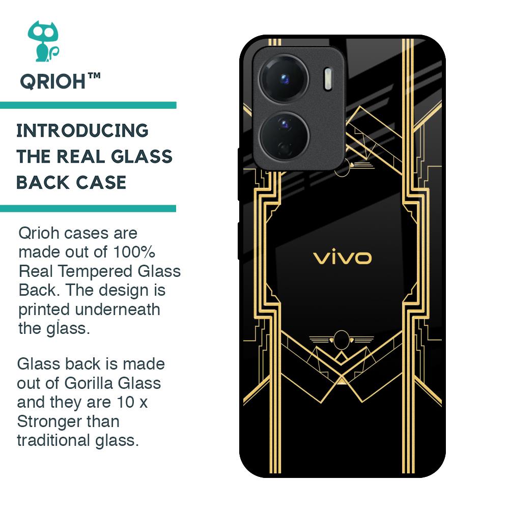 Sacred Logo Glass Case for Vivo Y16