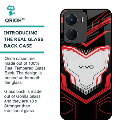 Quantum Suit Glass Case For Vivo Y16