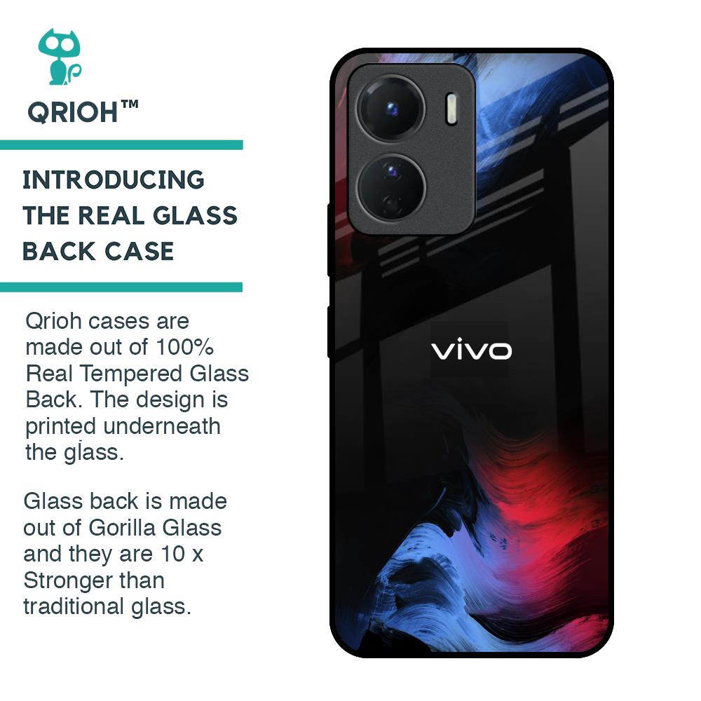Fine Art Wave Glass Case for Vivo Y16