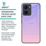 Lavender Gradient Glass Case for Vivo Y16
