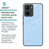 Pastel Sky Blue Glass Case for Vivo Y16