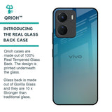 Sea Theme Gradient Glass Case for Vivo Y16