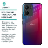 Magical Color Shade Glass Case for Vivo Y16