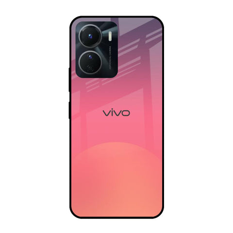 Sunset Orange Vivo Y16 Glass Cases & Covers Online