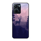 Deer In Night Vivo Y16 Glass Cases & Covers Online