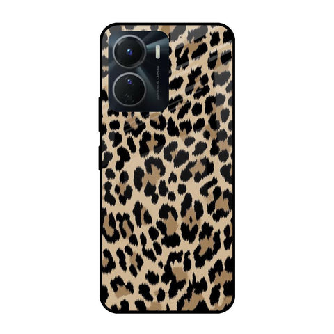 Leopard Seamless Vivo Y16 Glass Cases & Covers Online