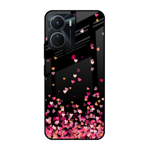 Heart Rain Fall Vivo Y16 Glass Cases & Covers Online