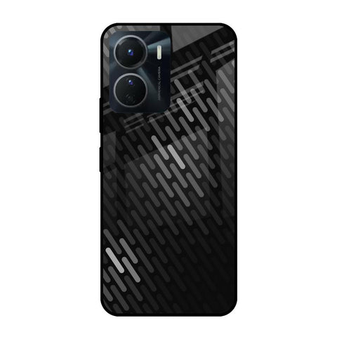 Dark Abstract Pattern Vivo Y16 Glass Cases & Covers Online