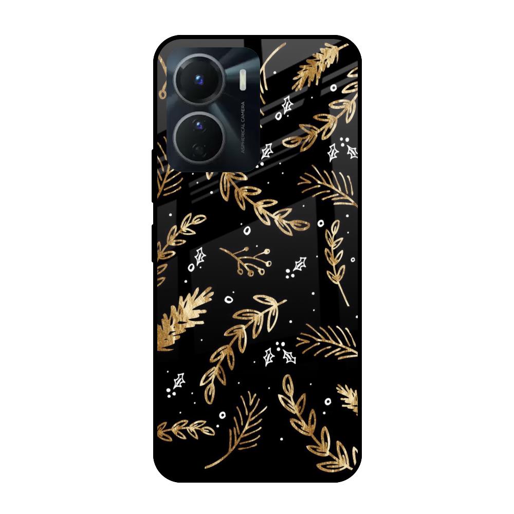 Autumn Leaves Vivo Y16 Glass Cases & Covers Online
