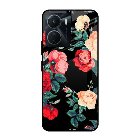 Floral Bunch Vivo Y16 Glass Cases & Covers Online