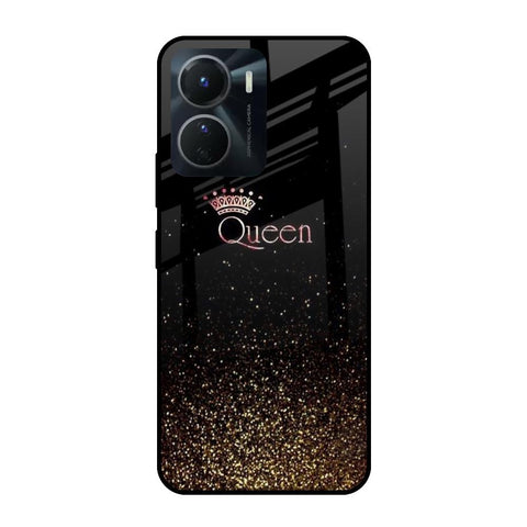 I Am The Queen Vivo Y16 Glass Cases & Covers Online