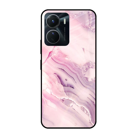 Diamond Pink Gradient Vivo Y16 Glass Cases & Covers Online