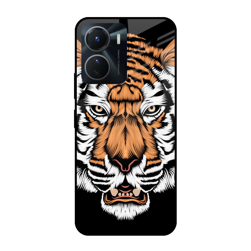 Angry Tiger Vivo Y16 Glass Cases & Covers Online