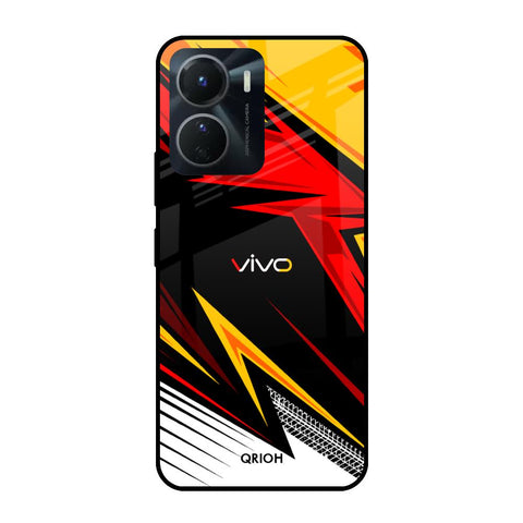 Race Jersey Pattern Vivo Y16 Glass Cases & Covers Online