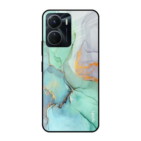 Green Marble Vivo Y16 Glass Cases & Covers Online