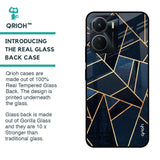 Abstract Tiles Glass case for Vivo Y16