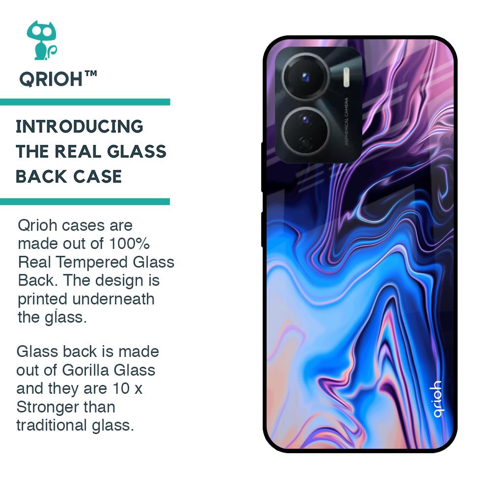 Psychic Texture Glass Case for Vivo Y16