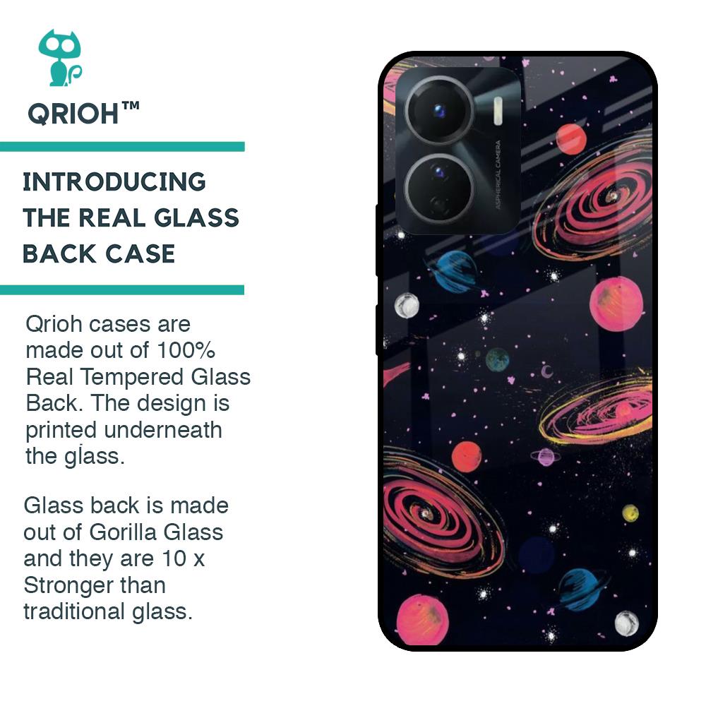 Galaxy In Dream Glass Case For Vivo Y16