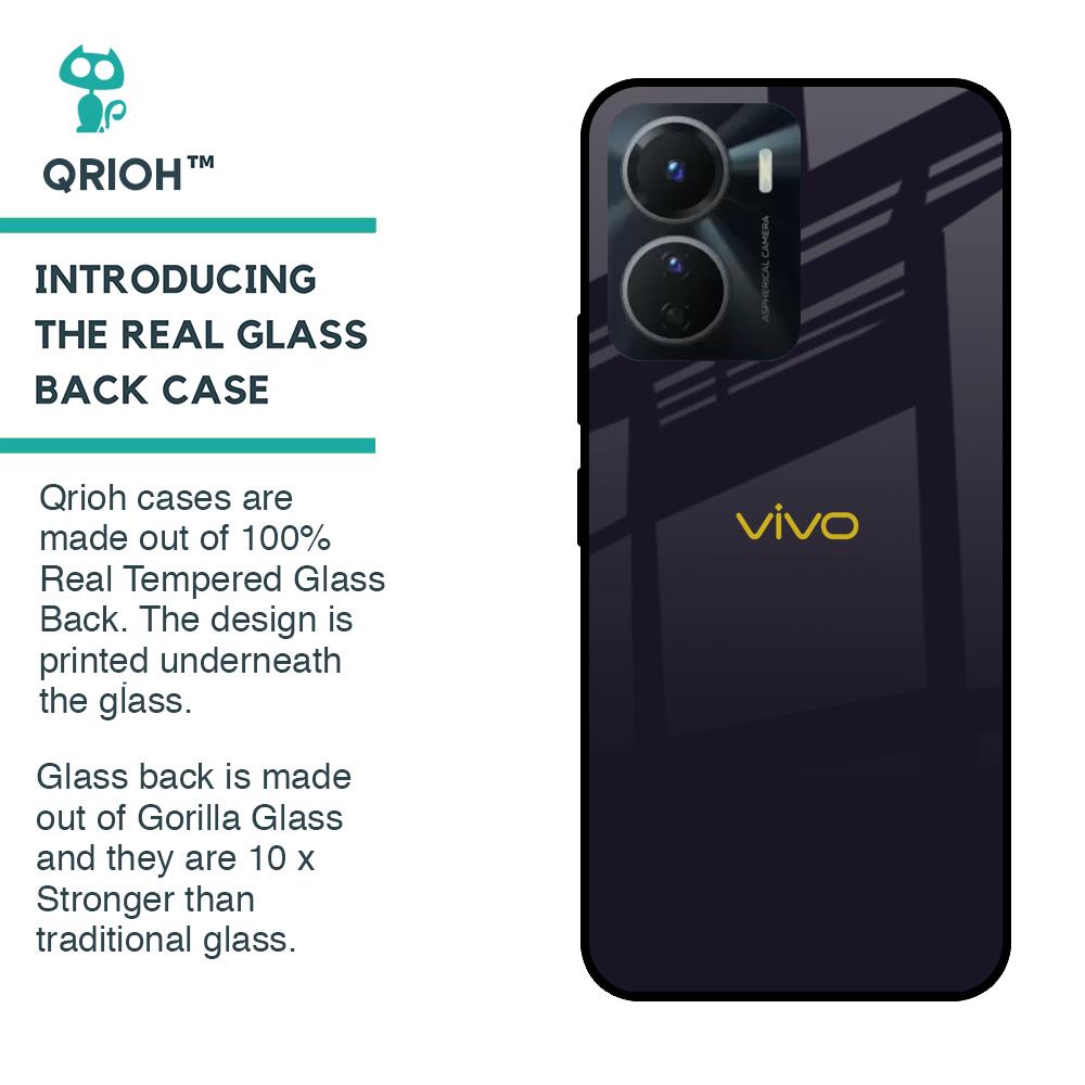 Deadlock Black Glass Case For Vivo Y16