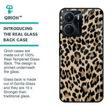 Leopard Seamless Glass Case For Vivo Y16