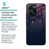 Falling Stars Glass Case For Vivo Y16