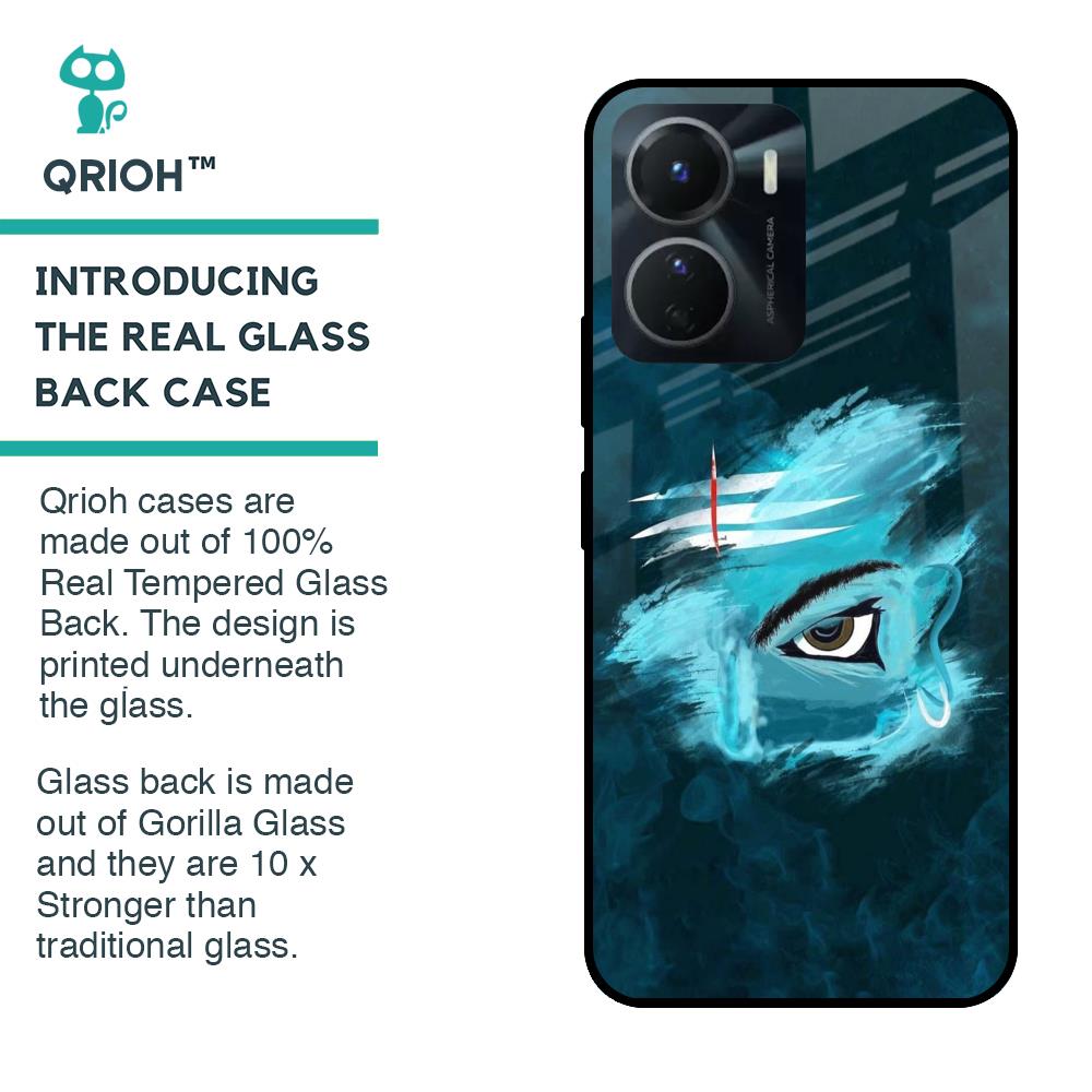 Power Of Trinetra Glass Case For Vivo Y16