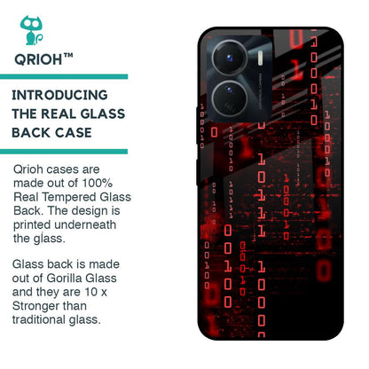 Let's Decode Glass Case For Vivo Y16