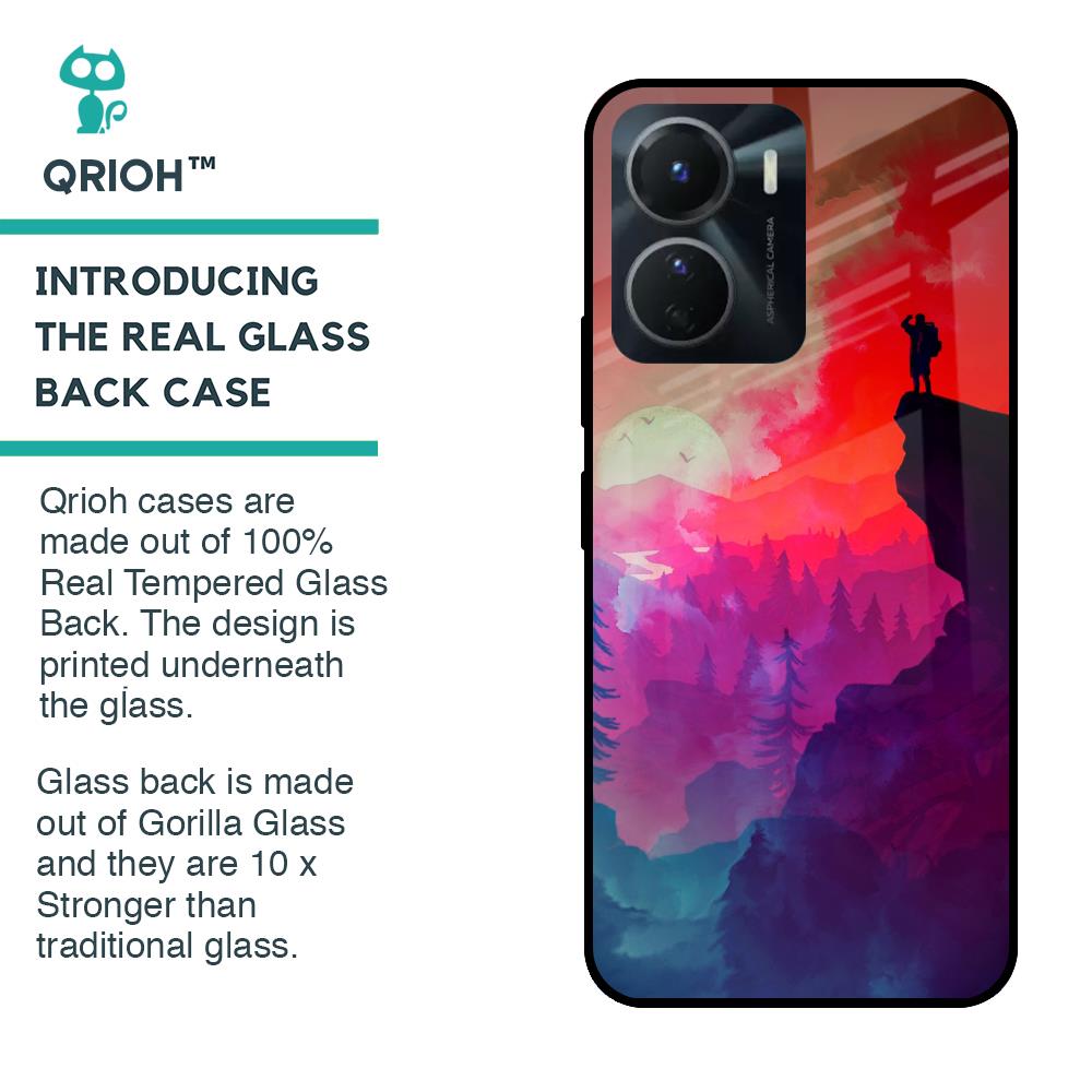 Dream So High Glass Case For Vivo Y16