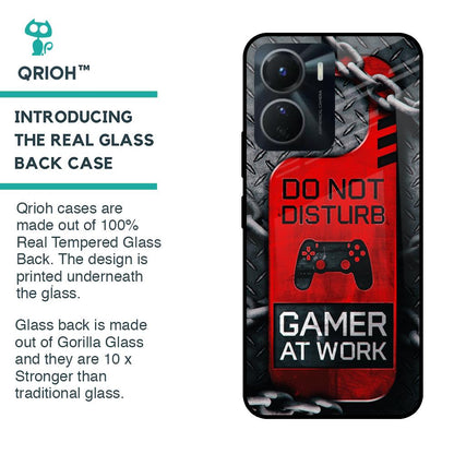 Do No Disturb Glass Case For Vivo Y16