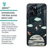 Astronaut Dream Glass Case For Vivo Y16