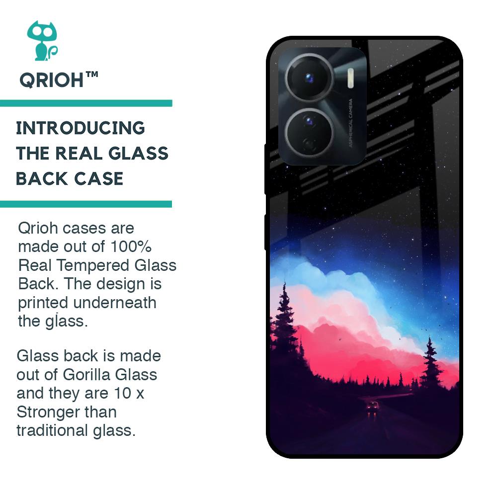 Drive In Dark Glass Case For Vivo Y16