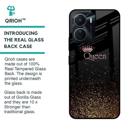 I Am The Queen Glass case for Vivo Y16
