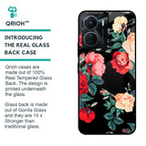Floral Bunch Glass Case For Vivo Y16