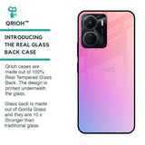 Dusky Iris Glass case for Vivo Y16