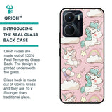 Balloon Unicorn Glass case for Vivo Y16